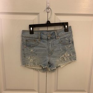 American Eagle Jean shorts with lace pockets
